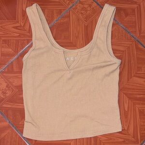 Aeropostale tan tank top xs